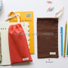 100 шт/партия CBRL маленькие украшения из хлопка мешочек хлопок подарок мешочек хлопок мешочек сумка со шнурками украшение с индивидуальным логотипом сумка MP5