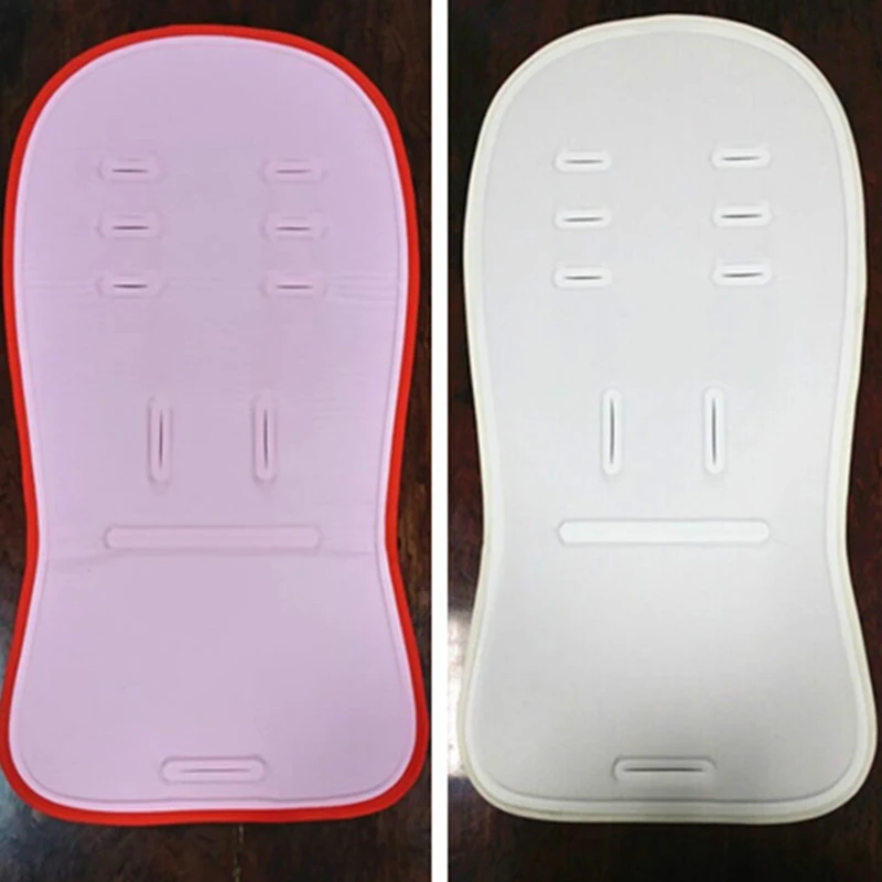 Summer Baby Ice Silk Pad Baby Stroller Seat Cushion Baby Stroller Gel Ice Pad Thickened Car Seat Baby Stroller Accessories Chi