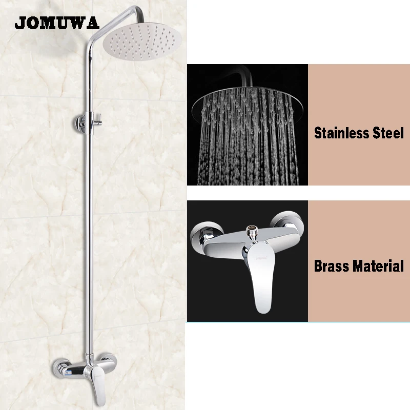 Jomuwa Shower Faucet Sets Bathroom Bath Wall Mounted Hand Held