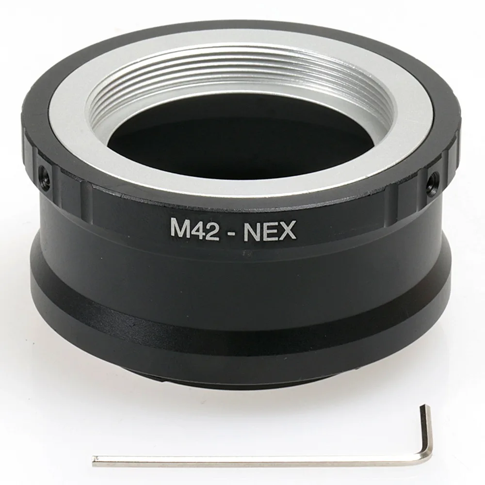 Переходное кольцо для установки объектива M42-NEX для M42 объектив для SONY NEX E крепление корпуса NEX3 NEX5 NEX5N NEX7 NEX-C3 NEX-F3 NEX-5R NEX6