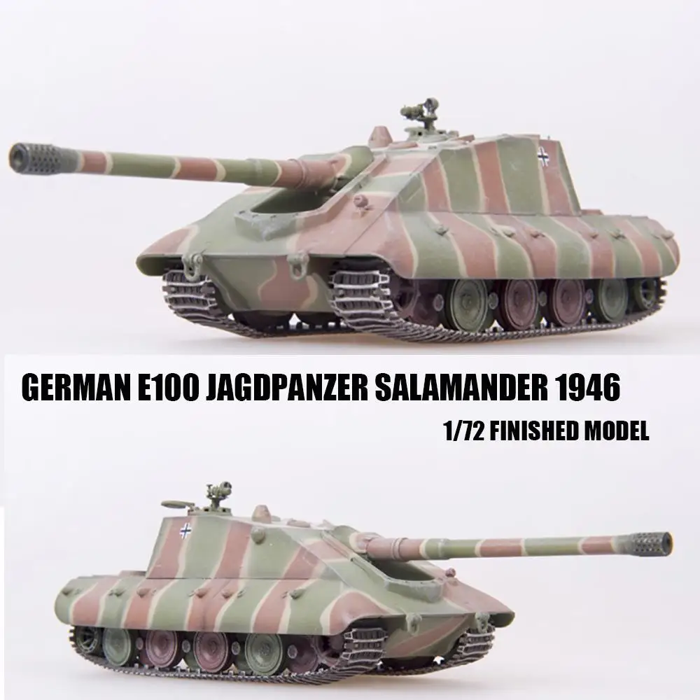 

WWII GERMAN E100 JAGDPANZER SALAMANDER 1946 1/72 Model tank MODEL COLLECT