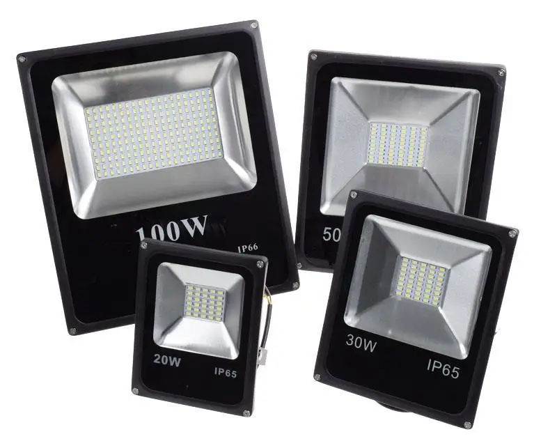 10W 20W 30W 50W 100W Outdoor LED Floodlight 220V Waterproof Warm/White Floodlighting Garden light projecteur led exterieur lamp