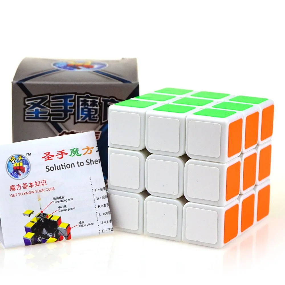 3x3x3 волшебный куб Shengshou Legend профессиональный магический наклейка головоломка на