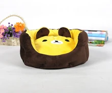 Autumn winter pet dog cat fashion cartoon house puppy warm soft kennels puppy litter dogs cats