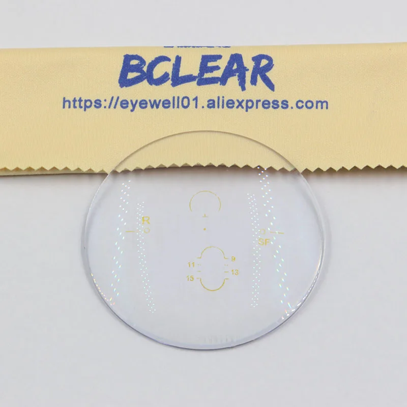 BCLEAR 1.56 Index free form Multifcoal Interior Progressive Glasses Lenses Prescription See Far Long and See Near Visions
