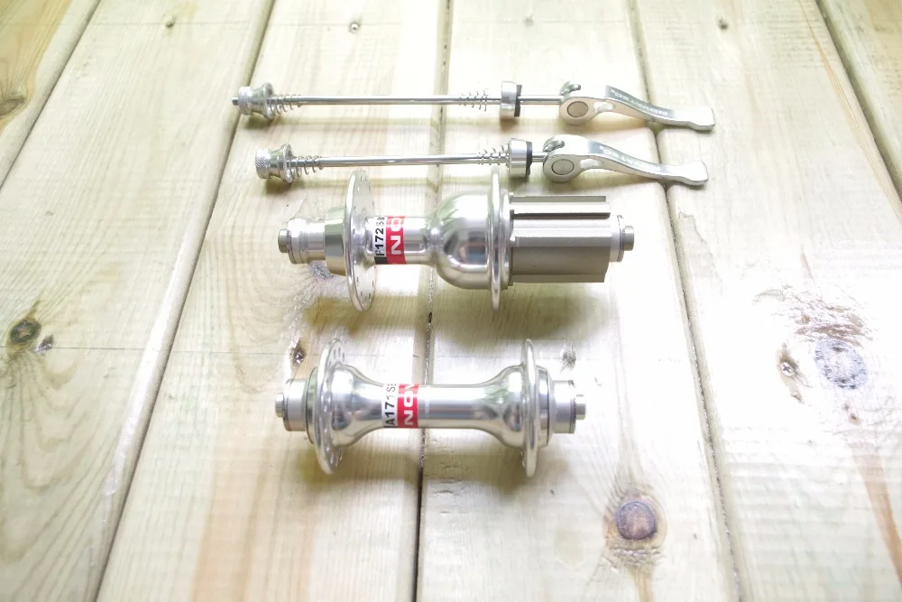 

SILVER 20/24H NOVATEC J Hook/Bend Road Bike Hubs A171SB F172SB Bicycle Hubset SHIM. or CAMPY