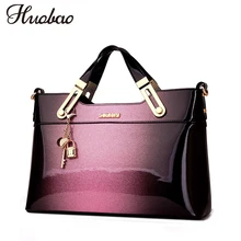 Новые роскошные женские кожаные сумки, дизайнерская сумка через плечо, высокое качество, лакированная кожа, женская сумка на плечо, модная сумка-тоут