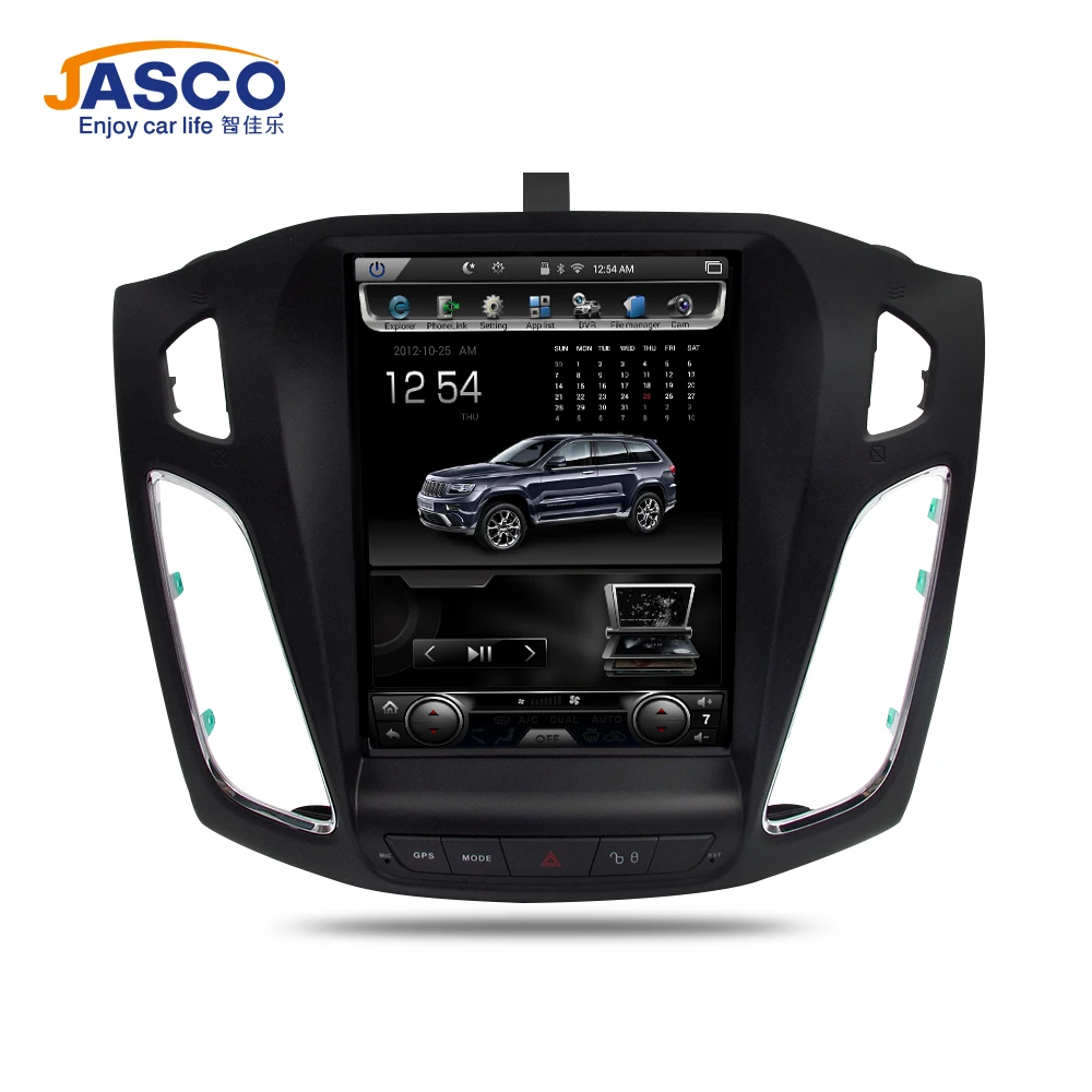 Excellent 10.4" HD Android 7.1 Car DVD Multimedia Stereo Headunit For Focus 2012+ Auto Radio GPS Navigation Audio Video 2GB RAM 32 Flash 0