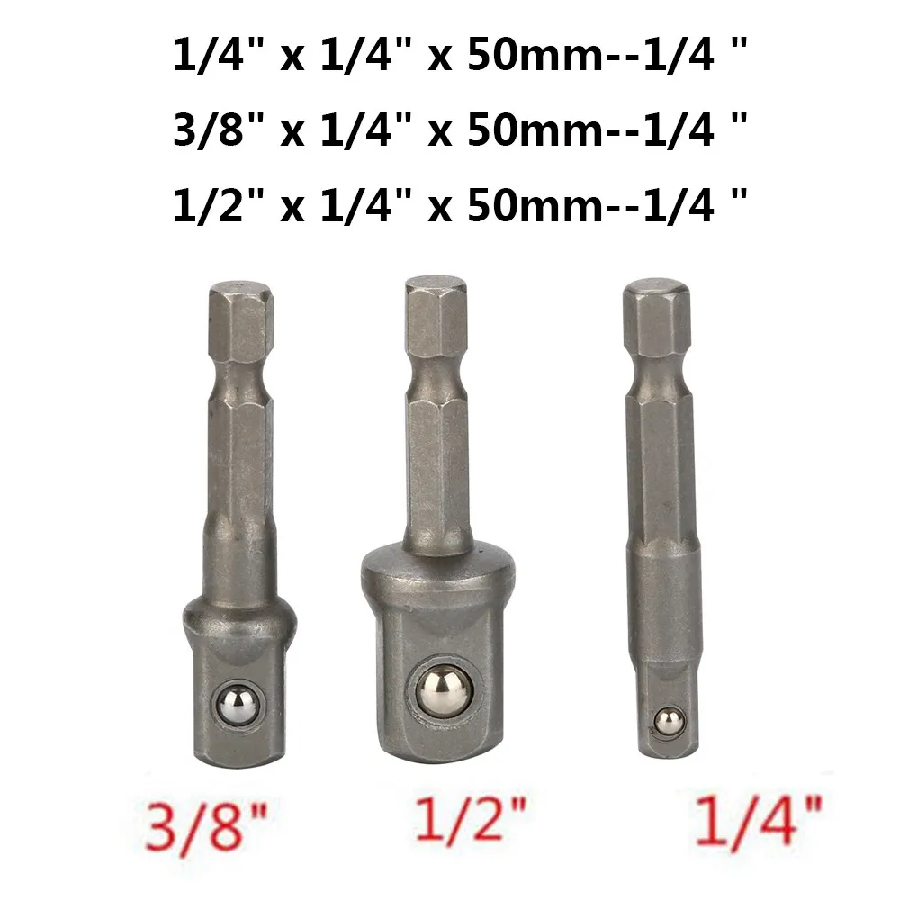 Набор отверток гнездо сверло адаптер 3/8 1/4 1/" шестигранный хвостовик конвертер для перфоратора адаптер инструменты#10