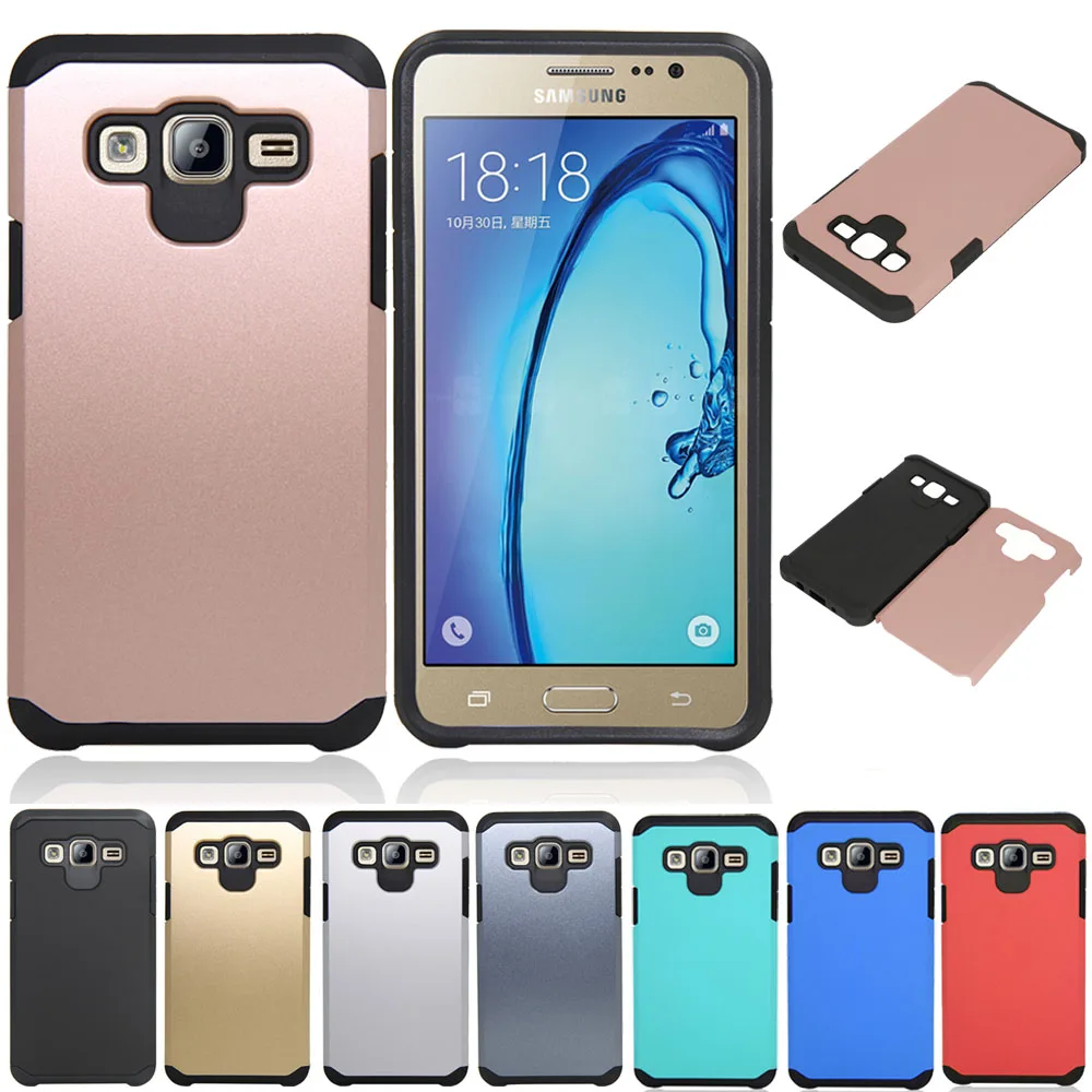 

Dual Layer Hybrid Armor Case Shockproof TPU+Hard PC Cover For Samsung Galaxy J7 Neo/J7 Nxt/J7 Duos Core SM-J701 J701M J701F J700