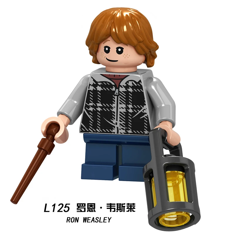 L125 Серия Harry Potters Flitwick Дамблдор Longbottom Luna Diggory строительные блоки игрушки для детей WM6041 - Цвет: L125