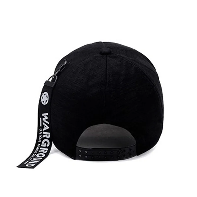 XdanqinX взрослых для женщин шляпа личность железное кольцо хвост Бейсбол кепки регулируемый окружность головы размеры кепки в стиле хип-хоп для