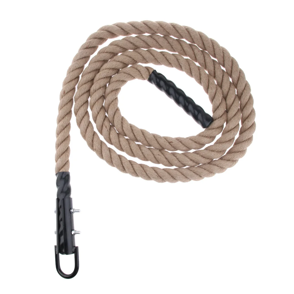 38mm Workout Fitness Training Climbing Rope Outdoors Indoors Anti-skidding Made of Premium Natural Jute