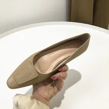 Новые туфли на плоской подошве; женская обувь; кожаные удобные туфли с мелким мыском; водонепроницаемые мокасины; повседневная женская обувь из мягкой кожи; большие размеры