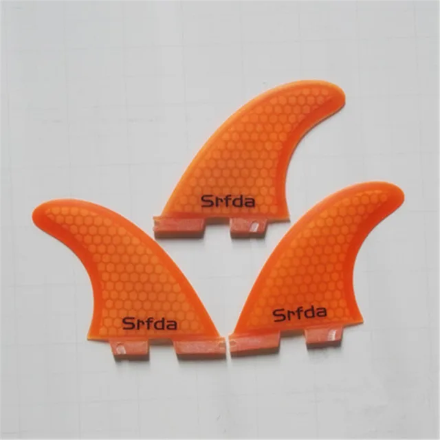srfda Free shipping SURFBOARD FINS THRUSTER SET BLUE FCS II G5 NEW SURF