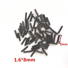200 шт./лот 1.6pin фиксированный штырь для Ключи accessoreis insrted Pin для флип складной ключ 1.6 мм Фиксатор