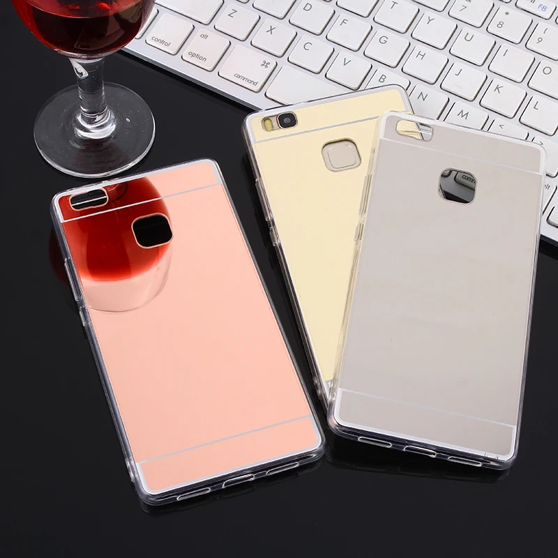 Case for Huawei P9 P10 P20 Pro Mate 20 10 Lite Nova 3 3i P smart Plus Honor 8X 7X 6X 7A 7C 9 Mirror Soft TPU Silicone Cover | Мобильные