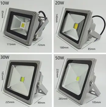 

LED Reflet flood light 10W 20W 30W 50W 70W 80W 90W 100W 150W AC85-265V waterproof IP65 Floodlight Spotlight Outdoor Lighting