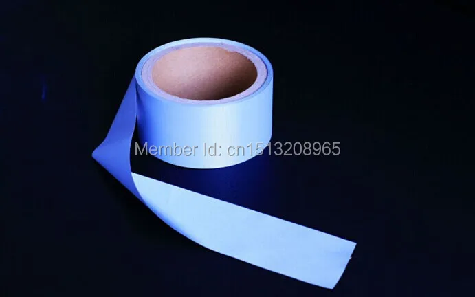 

TM9804:5cm width*5m length .100% polyester class1 (R>230 cd/lx.m2) reflective fabric tape for clothes aincoat