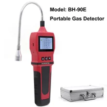 Gas Analyzer Combustible gas detector port flammable natural gas Leak Detector Location Determine meter Tester Sound Light Alarm mastech ms6310 combustible gas leak detector meter test for natural butane paint thinner flammable gas analyzer