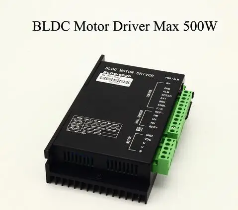 

Motor Controller BLDC BLDC-5020 24 V 36 V 48 V DC Without Motor Brushes 500 w Voltage Range 24-50 VDC Speed Controller