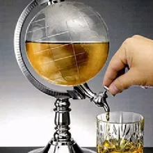 Уникальный дизайн мини-Глобус форма дома ночной клуб напитки диспенсер для ликера пиво жидкий дозатор напитков машина инструмент