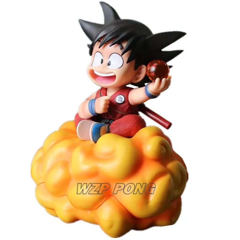 18 см аниме Dragon Ball Z детство Сон Гоку сомерсо облако фигурка куклы игрушки ПВХ фигурка Коллекционная модель игрушки