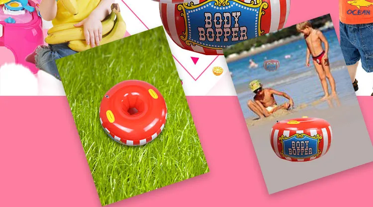 Синий и красный цвета желтый надувной тела бампер мяч игрушки для детей спортивные игры на улице игрушка бампер сумо Bopper прыгающие шарики