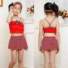 Детские купальники для девочек, купальный костюм для маленьких детей, Цельный купальник из двух предметов, бикини для девочек, лето для пляжа для купания, костюм