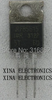 

IRFB5615PBF IRFB5615 150V 35A TO-220 ROHS ORIGINAL 10PCS/lot Free Shipping Electronics composition kit