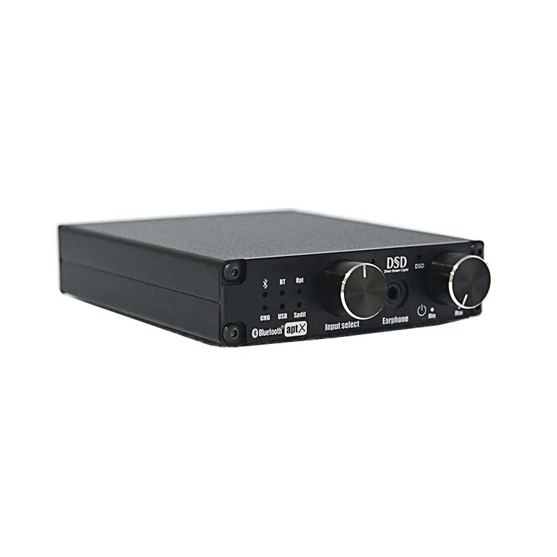 XMOS XU208 CSRA8675 Bluetooth APTX HD Headphone Amplifier DSD1796 decoding USB fiber coaxial input Support PCM DSD T0036