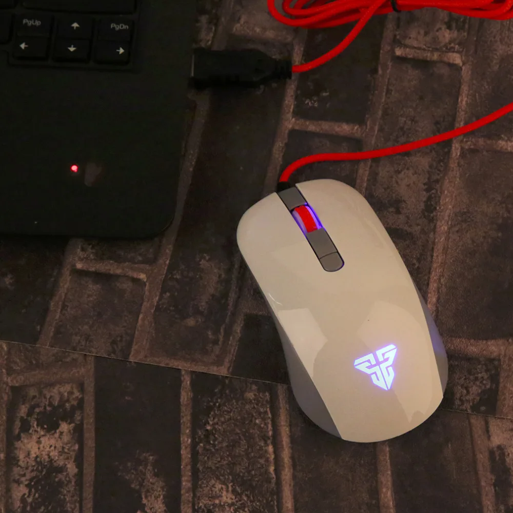 Fantech G10 2400DPI светодиодный оптический USB Проводная игровая мышь геймер для ПК