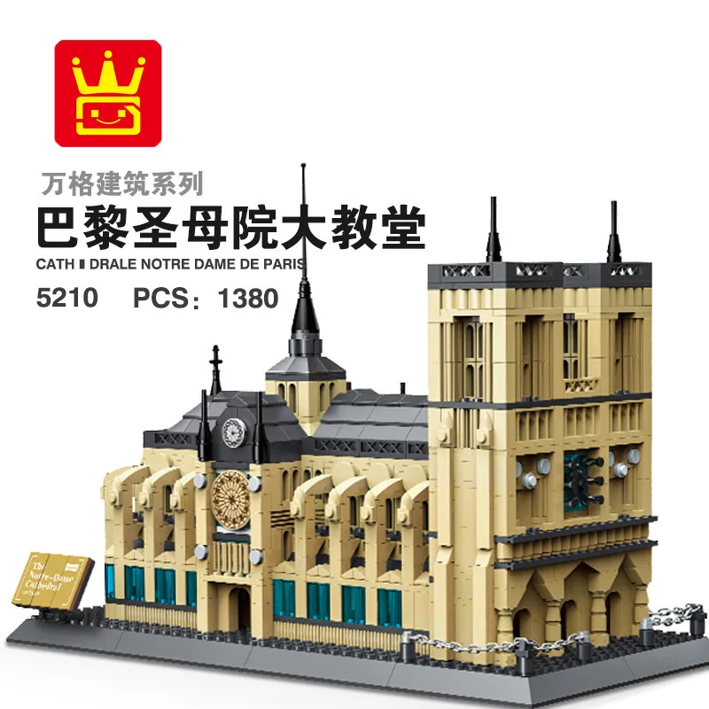 

Building Blocks Assembled in World Famous Architectural Attractions in Lego Notre Dame legaochangpin