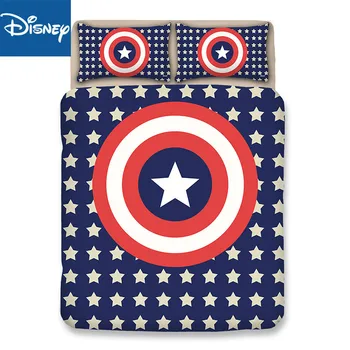 

Marvel AU queen size comforter bedding set for men king size duvet cover 3/4 pcs pillow sham 3D christmas gift new