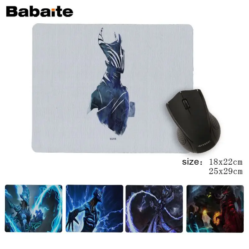 Babaite дизайн Dota 2 бритва коврик для мыши геймерская игра коврики на заказ ваши стили не-Противоскользящий мышь коврик