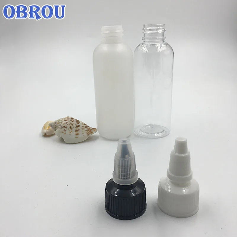 Флакон для татуажа 150 шт./лот 60 мл многоразовый флакон капельница с ручкой и