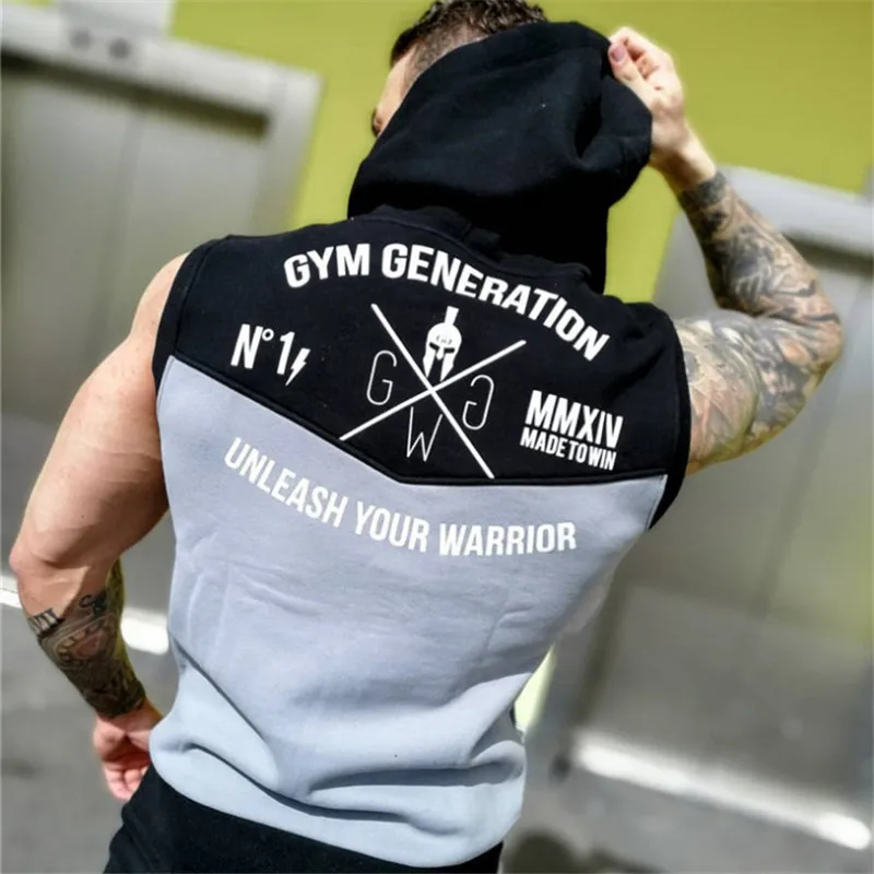 hooded sweatshirts men sport jacket-8
