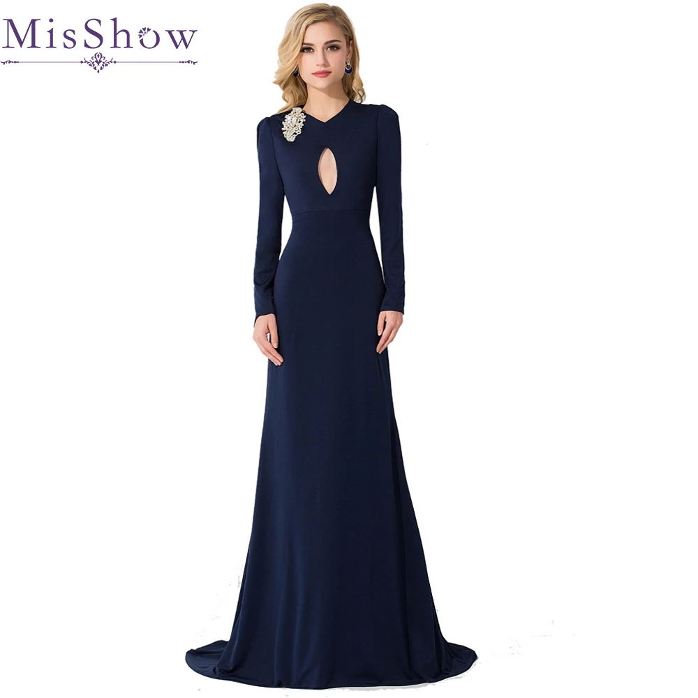2019 Nieuwe Moeder van de Bruid Jurken Lange Voor Wedding Lange Mouwen Satin Vestido De Madrinha Aangepaste Moeder Prom Jurk 2019 Nieuwe Moeder van de Bruid Jurken Lange Voor Wedding Lange Mouwen Satin Vestido De Madrinha Aangepaste Moeder Prom Jurk