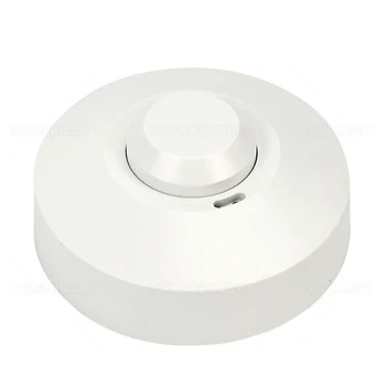 

Ceilling DC 12V-24V 5.8GHz Microwave Radar Sensor Body Motion HF Detector Light Switch Dry contact output