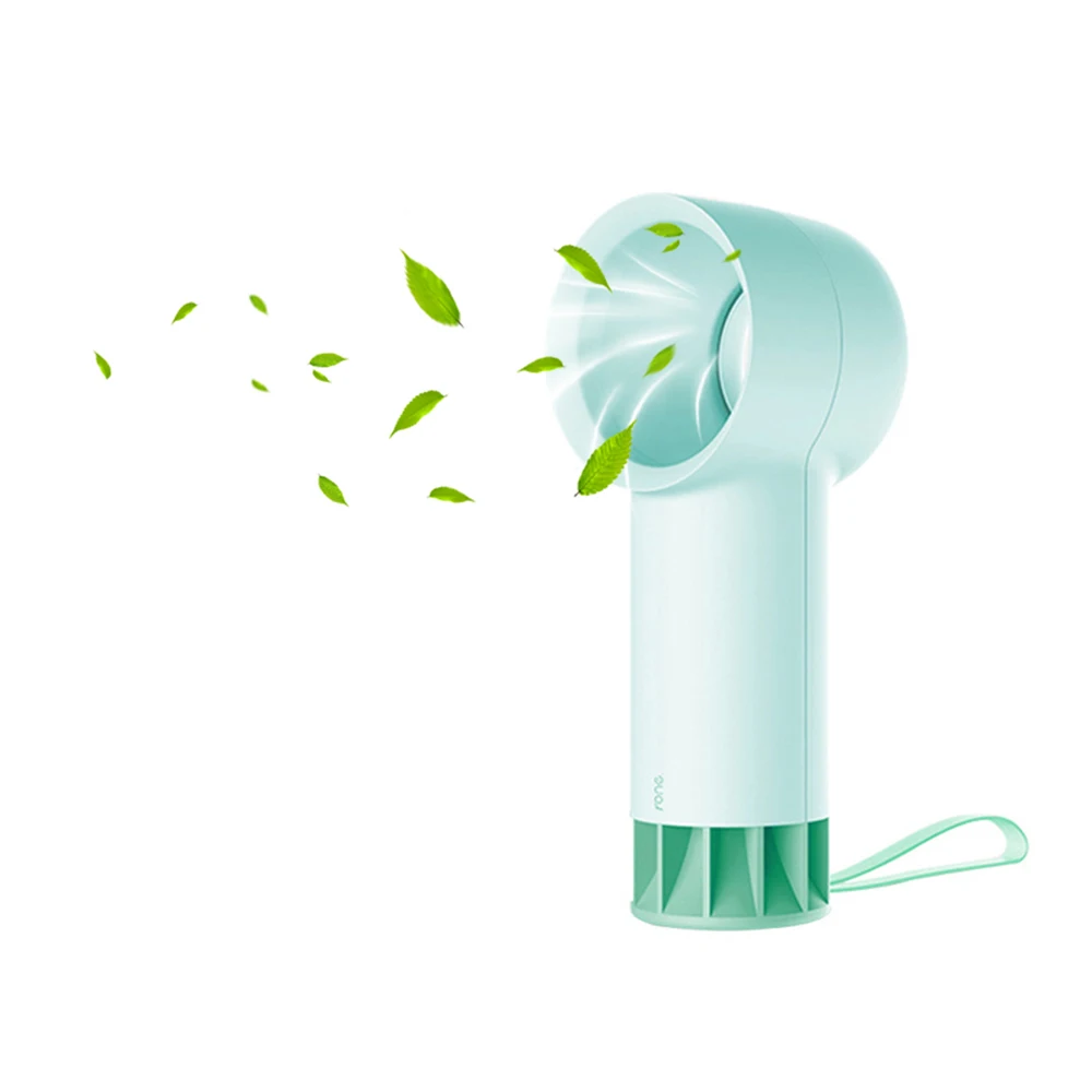 

Mini Fan USB Bladeless Fan Portable Handheld Cooling Fan Cooler No Leaf Ventilator 3 Speed Level LED Indicator