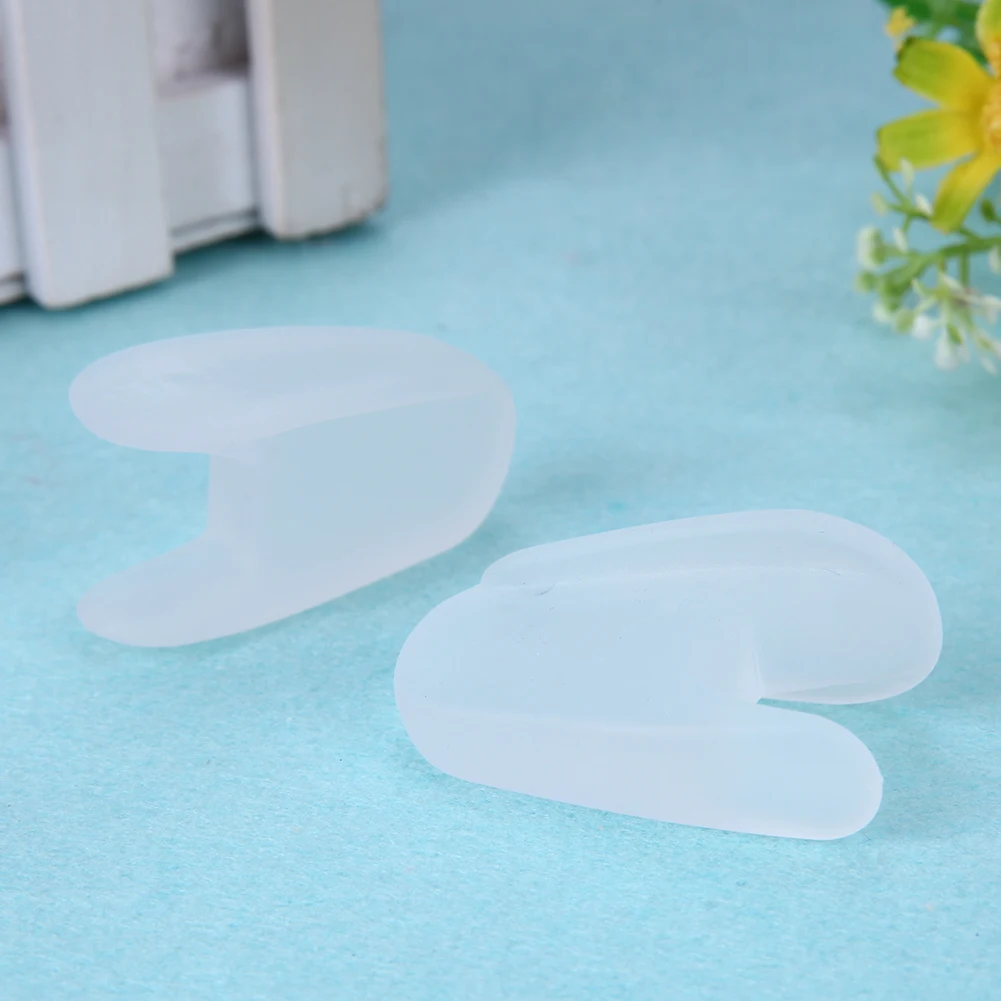 1 Pair Silicone Bone Thumb Orthotics Corrector Hallux Valgus Toe Separator Feet Care Thumb Orthotics Foot Care Tools 2017 S/L