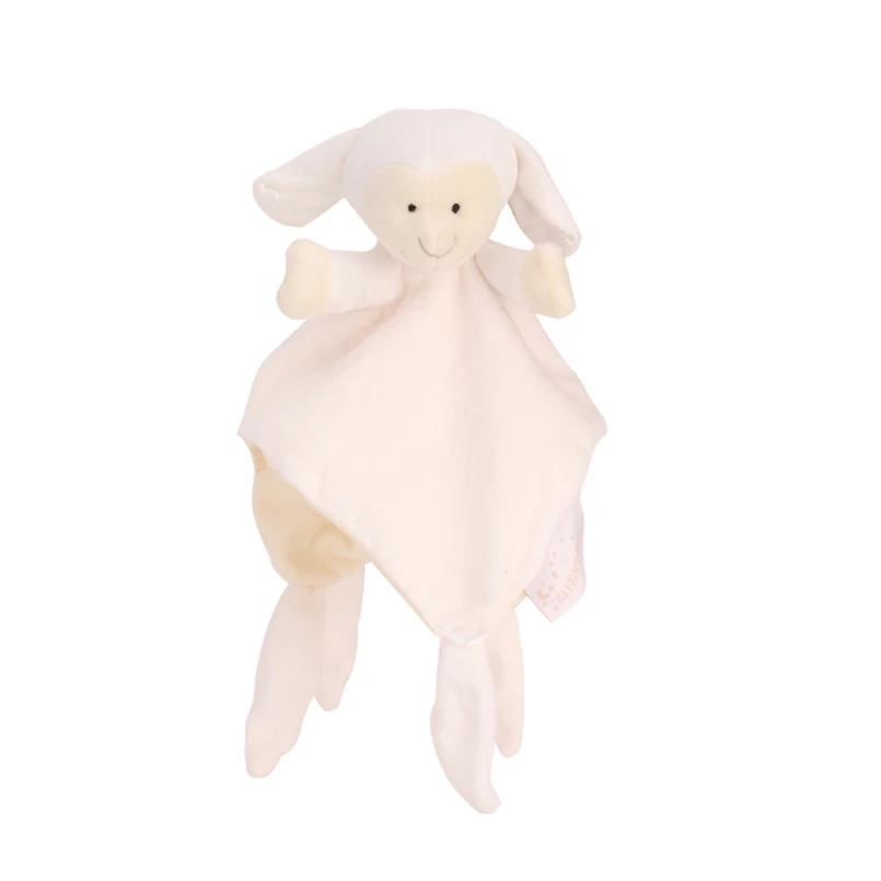 2019 New Soft Appease Towel Baby Toys Soothe Reassure Sleeping Animal Blankie Towel Educational Rattles Clam Toy Bebes Toys Doll