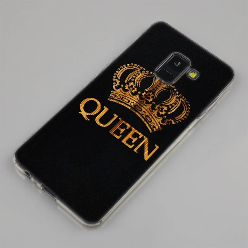 Чехол King Queen для Samsung Galaxy A50 A30 A10 A40 A6 A8 Plus A20 E A5 A7 2018 2017 2016 Note 9 8|Бамперы| |