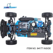 HSP RC TOYS NEW CLEAR TRANSPARENT BODYSHELL HSP RALLING RACING REMOTE CONTROL 1/10 NITRO ON ROAD DRIFTING CAR (ITEM NO. 94177)
