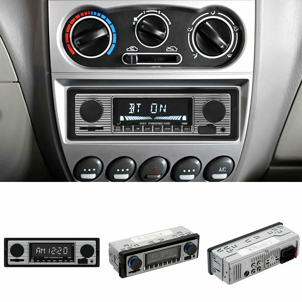 

12V/24V Autoradio Bluetooth Car Radio MP3 Player Stereo FM USB AUX Audio Auto Electronics oto teypleri radio para carro dab 1Din