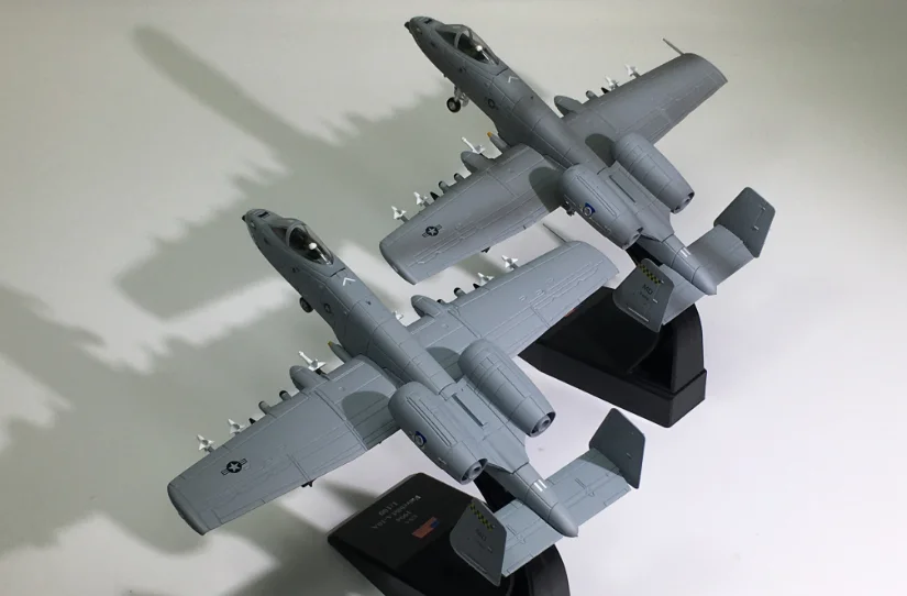 1:100 Амер сплав моделирование Танк бомбардировщик A10 США 1994 Fairchild A-10A молния истребитель атака модель