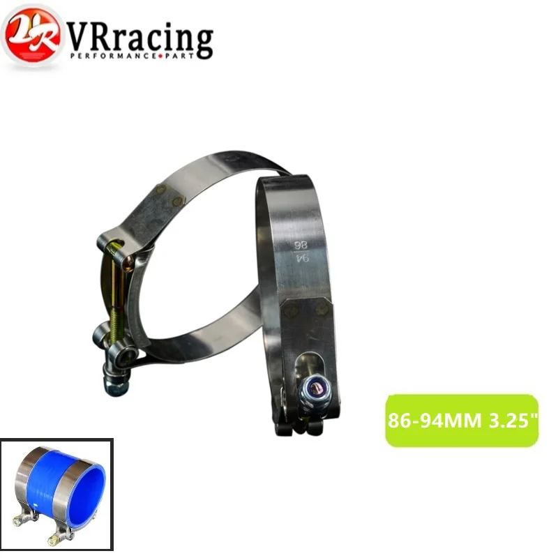 

VR RACING - (2PC/LOT) 3.25" CLAMPS (86-94)STAINLESS 304 SILICONE TURBO HOSE COUPLER T BOLT CLAMP KIT HIGH QUALITY VR5255