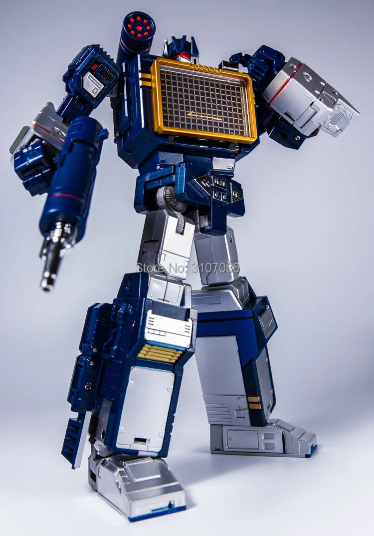 G1 трансформация THF THF-01J Soundwave THF01J THF01-JOne лента walkman MasterPiece MP13 негабаритных фигурки из сплава металла робот игрушка