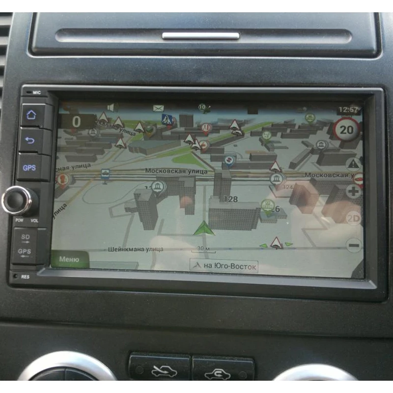 Smartech 2 DIN 7 дюймов Универсальный Автомобильный мультимедийный аудио видео плеер