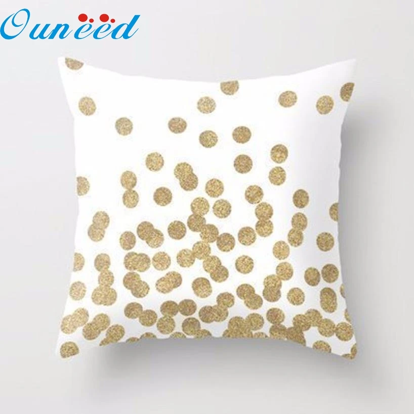 gold glitter dots square throw pillow case cushion cover home decor jan17china mainland - Gold Decorative Pillows gold glitter dots square throw pillow case cushion cover home decor jan17china mainland - Gold Decorative Pillows